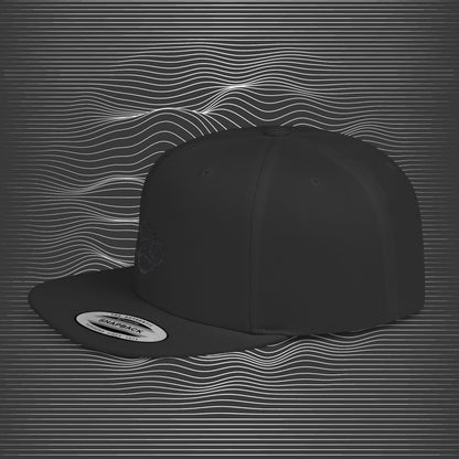 [II] Standard Embroidered Logo Flat-bill Hat