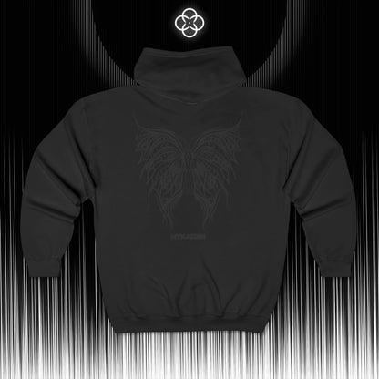 [II] Imminence x In(DI)visible 01 - 50/50 Cotton-Poly. Zip-Up Hooded Sweatshirt