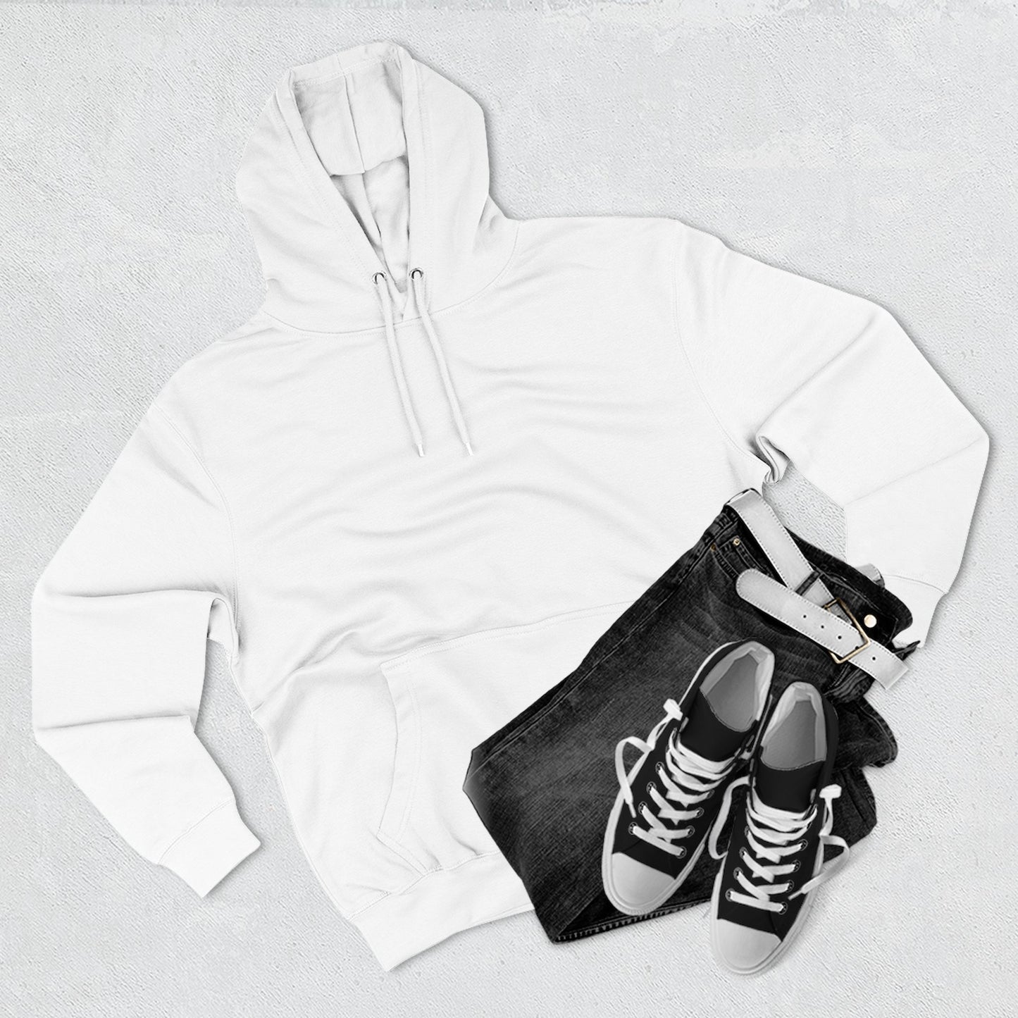 [II] Standard Embroidered 01 - 80/20 Cotton-Poly. Hoodie
