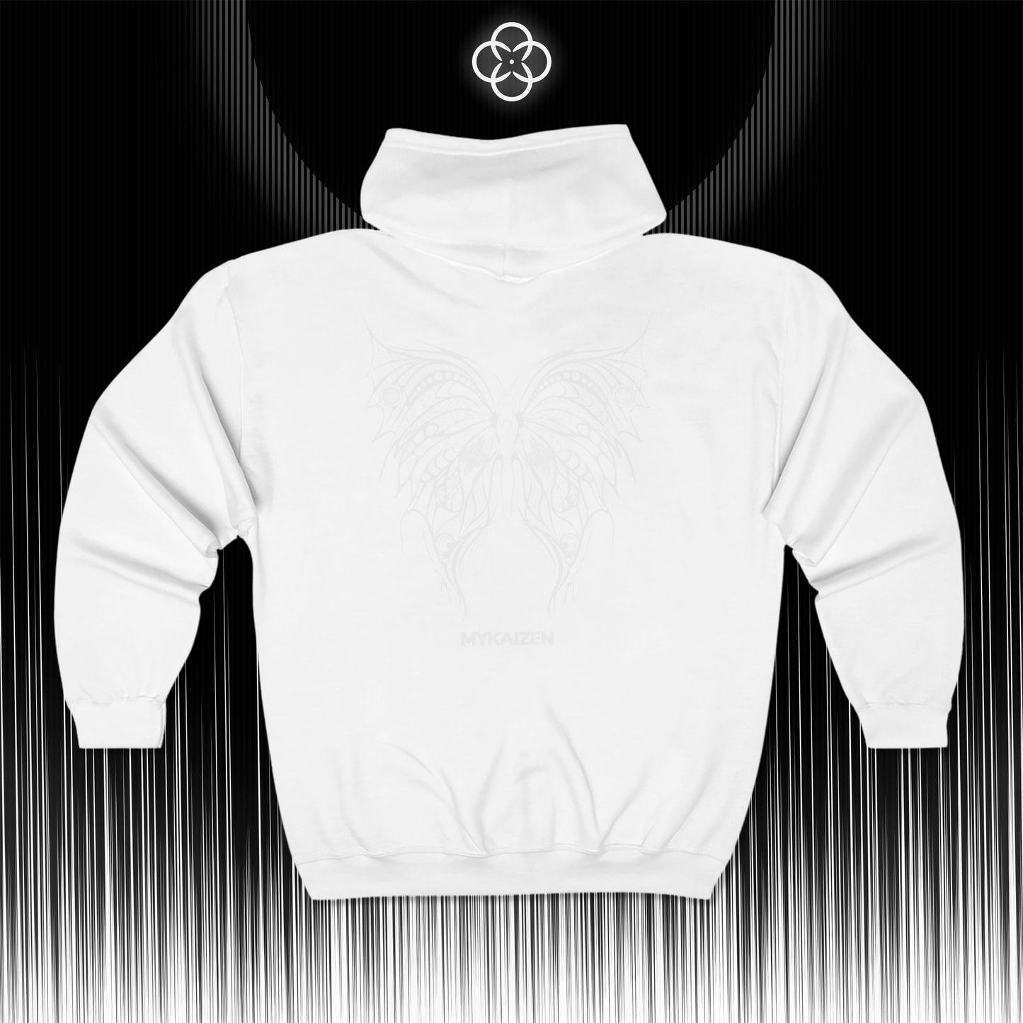 [II] Imminence x In(DI)visible 01 - 50/50 Cotton-Poly. Zip-Up Hooded Sweatshirt