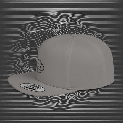 [II] Standard Embroidered Logo Flat-bill Hat