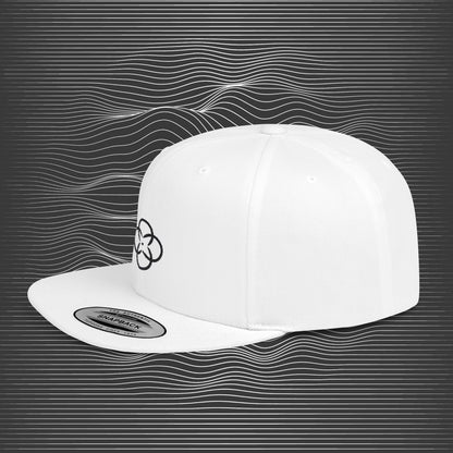 [II] Standard Embroidered Logo Flat-bill Hat